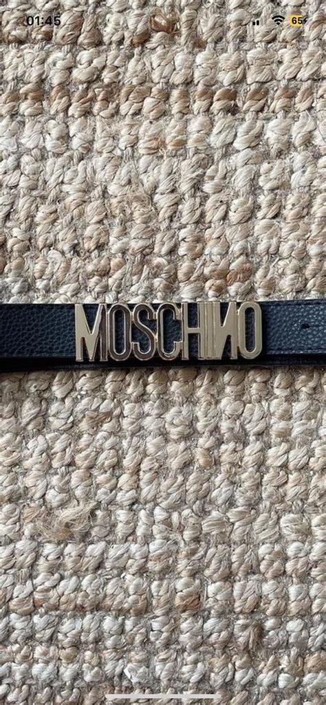 buy fake moschino belt